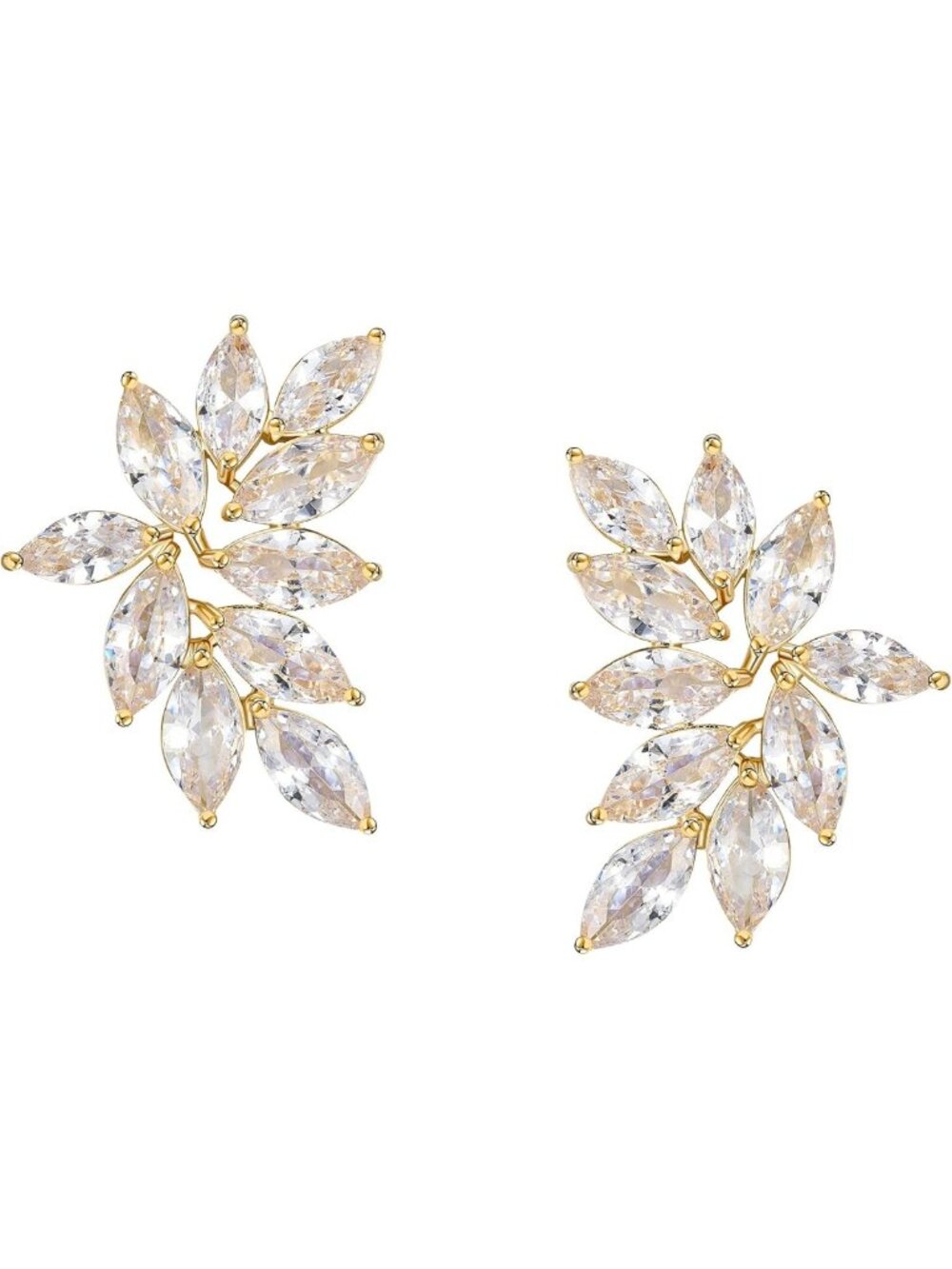 Elegant Bridal Wedding Earrings for Brides & Bridesmaids - Sparkling Jewelry